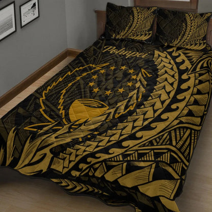 Pohnpei Quilt Bed Set - Wings Style