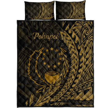 Pohnpei Quilt Bed Set - Wings Style