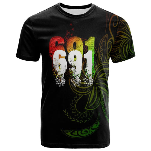 Pohnpei State T-Shirt - Country Code With Seal