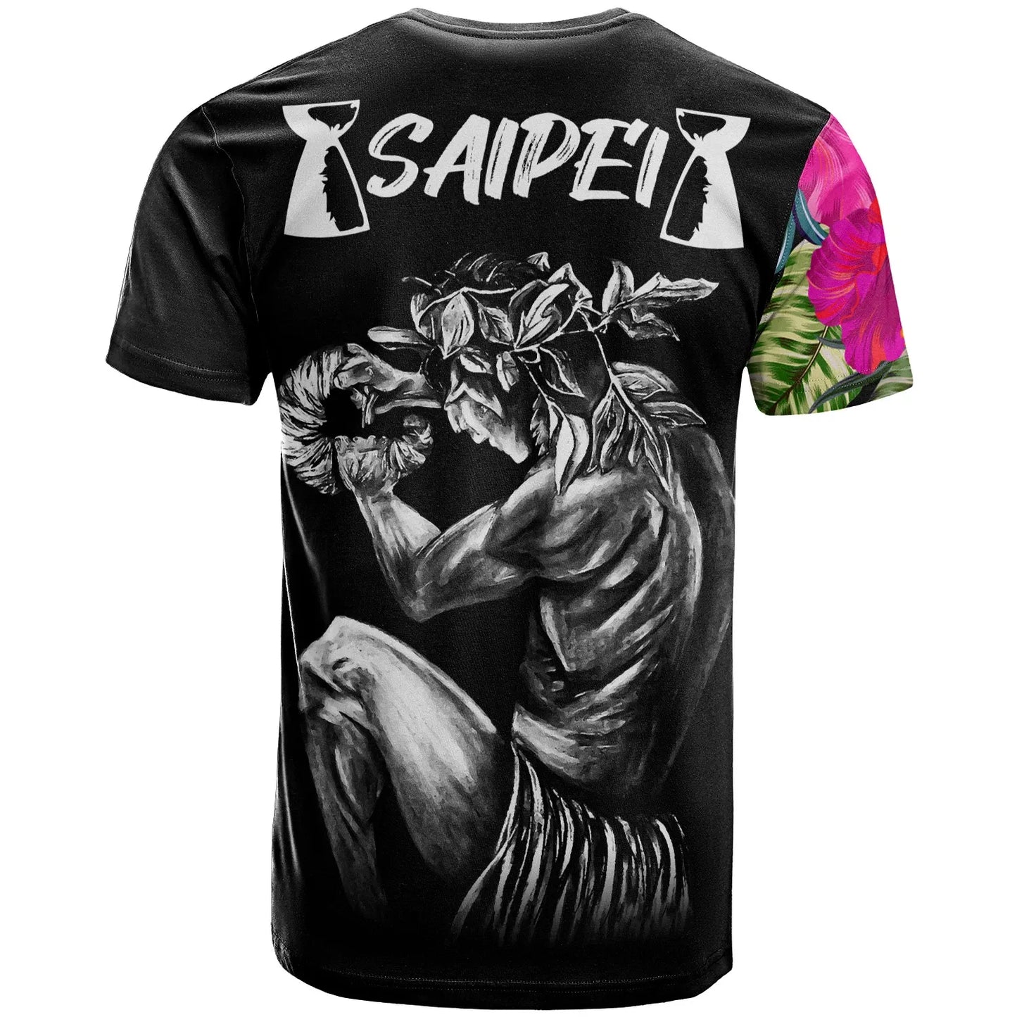 Pohnpei T-Shirt - Saipan Flower Custom