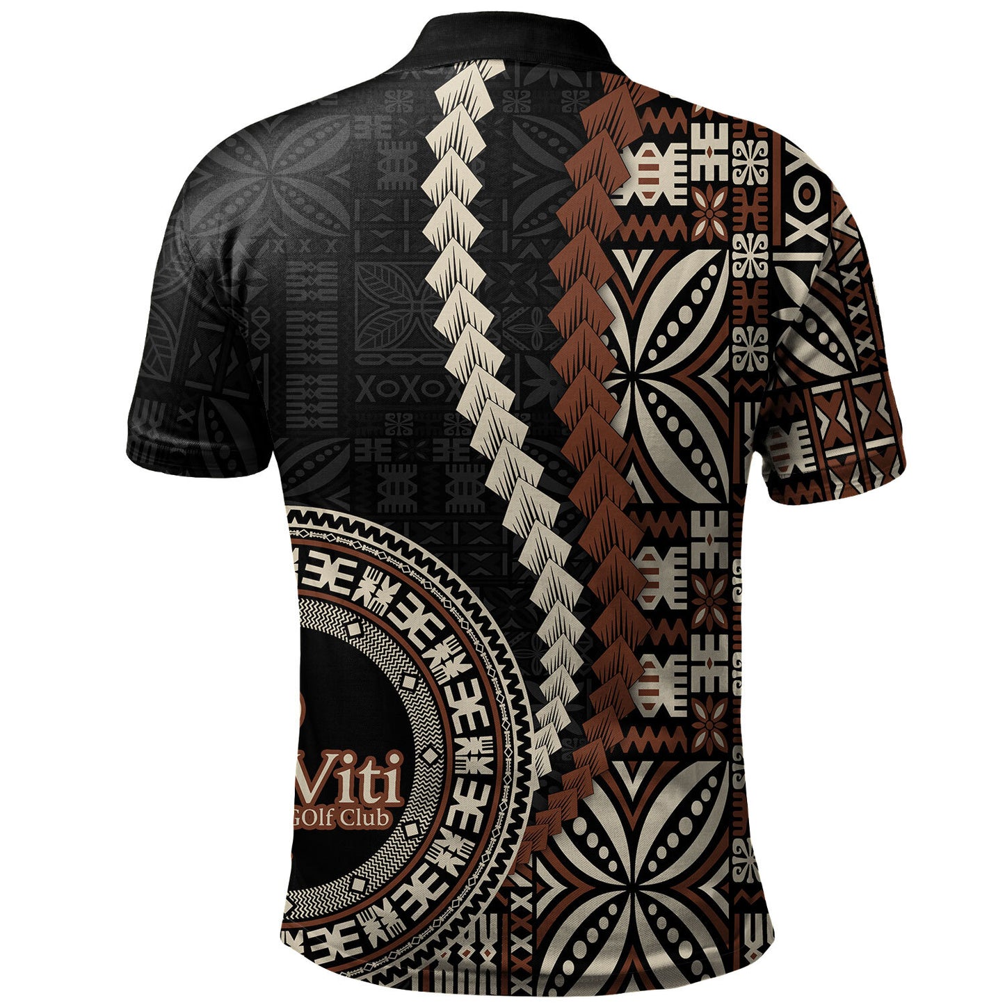 Fiji Polo Shirt Kesakesa Masi Fiji Gold Club