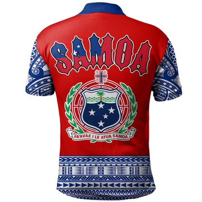 Samoa Polo Shirt American Samoa Seal Simple Style
