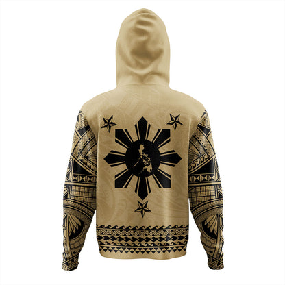 Philippines Filipinos Hoodie Polynesian Tribal Filipinos Tattoo Sun Star