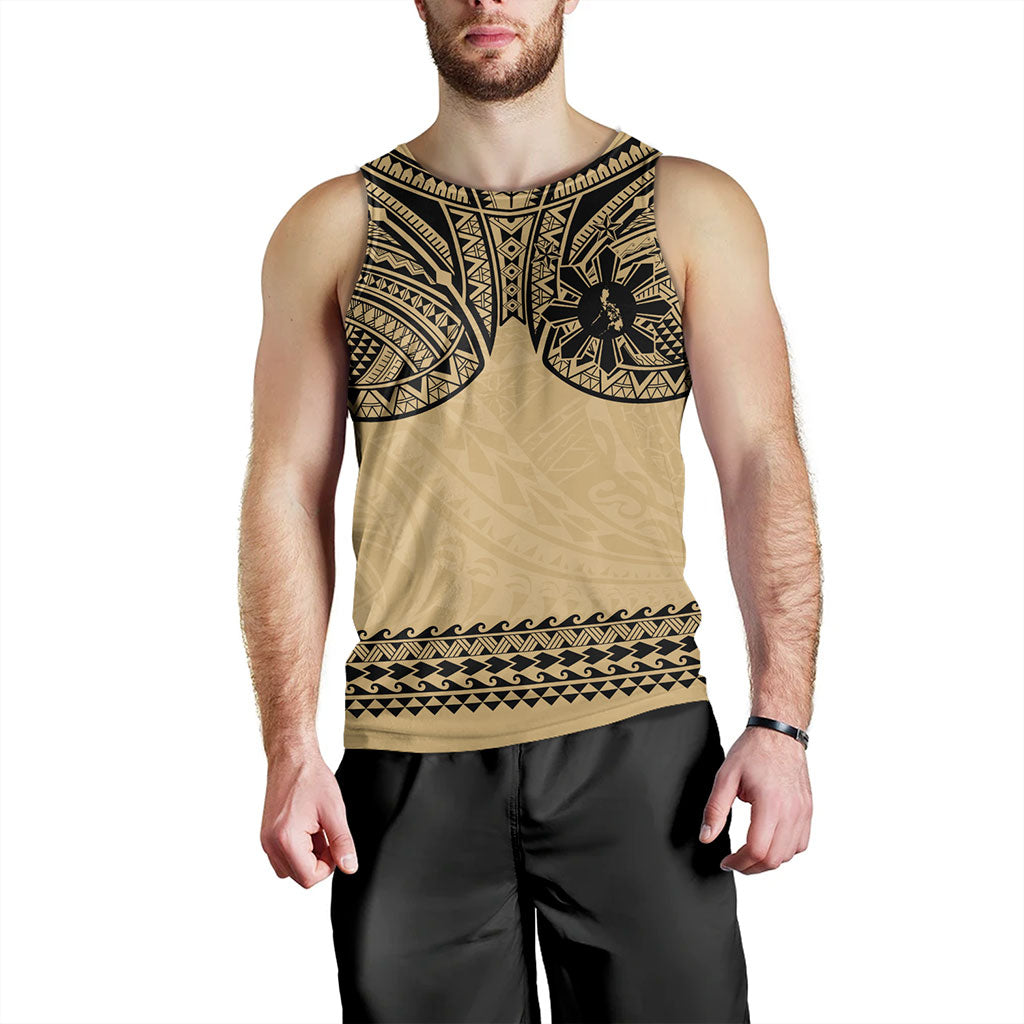 Philippines Filipinos Tank Top Polynesian Tribal Filipinos Tattoo Sun Star