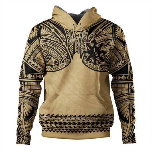 Philippines Filipinos Hoodie Polynesian Tribal Filipinos Tattoo Sun Star