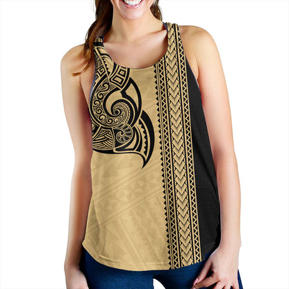 Hawaii Women Tank Polynesia Tribal Tattoo