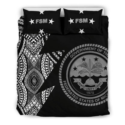 Polynesian Bedding Set - Federated States Of Micronesia Pattern Duvet Cover Set