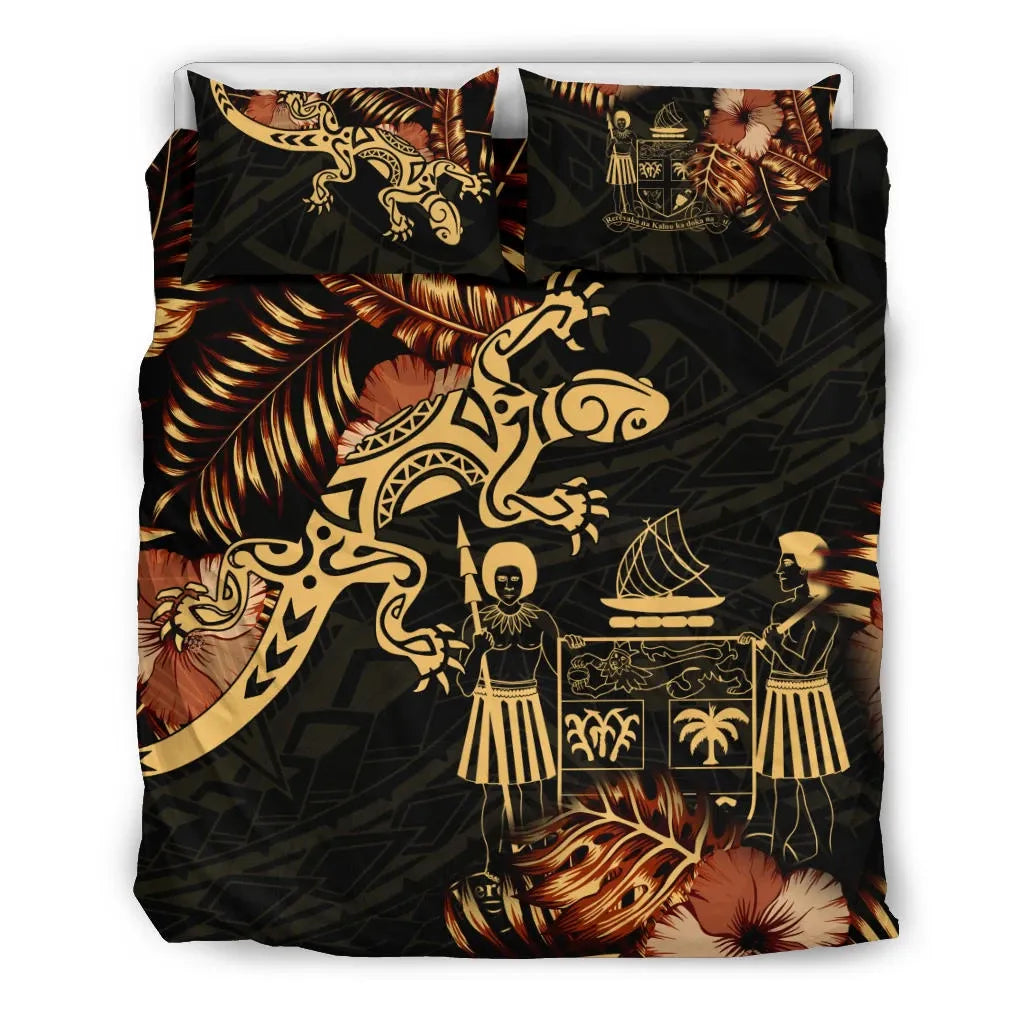 Polynesian Duvet Cover Set - Fiji Duvet Cover Set Lizrad Lucky