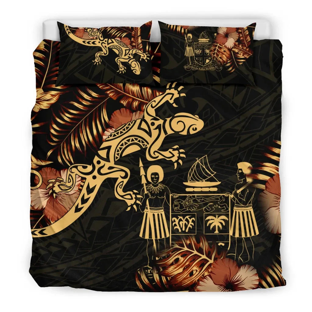 Polynesian Duvet Cover Set - Fiji Duvet Cover Set Lizrad Lucky