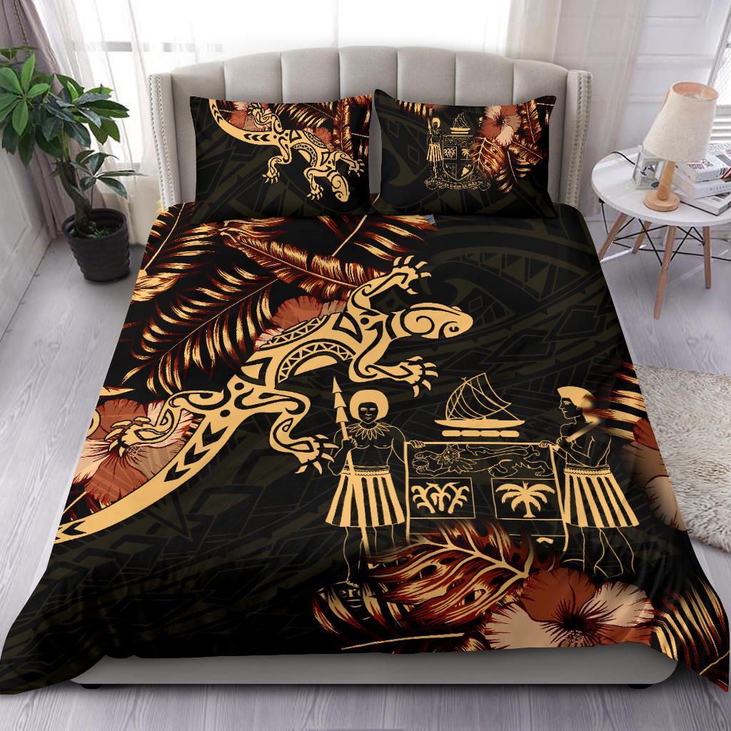 Polynesian Duvet Cover Set - Fiji Duvet Cover Set Lizrad Lucky