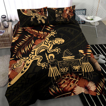 Polynesian Duvet Cover Set - Fiji Duvet Cover Set Lizrad Lucky