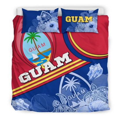Polynesian Bedding Set - Guam Duvet Cover - Land Of The Chamorros