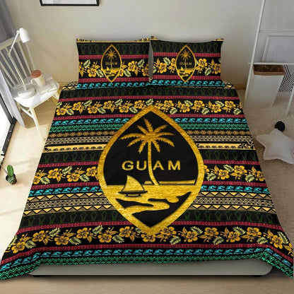 Polynesian Bedding Set Guam Pattern Duvet Cover Set