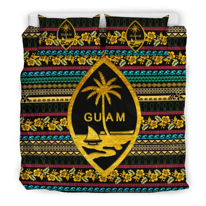 Polynesian Bedding Set Guam Pattern Duvet Cover Set