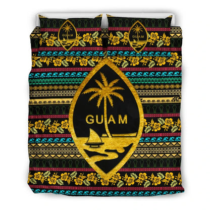 Polynesian Bedding Set Guam Pattern Duvet Cover Set