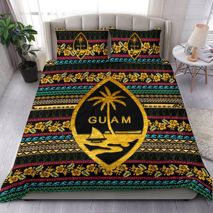 Polynesian Bedding Set Guam Pattern Duvet Cover Set