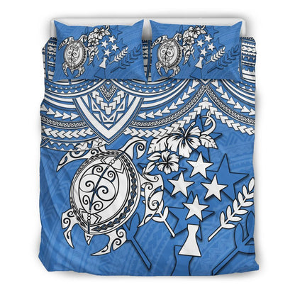 Polynesian Bedding Set - Kosrae Duvet Cover - Polynesian Turtle