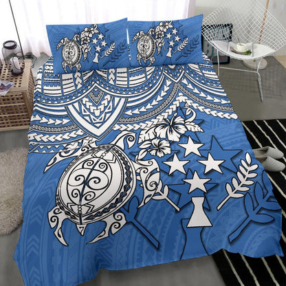 Polynesian Bedding Set - Kosrae Duvet Cover - Polynesian Turtle