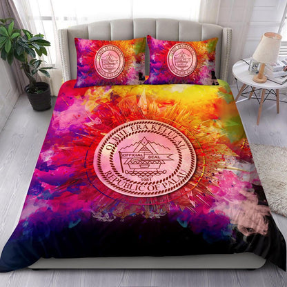 Polynesian Bedding Set Palau Duvet Cover Set Bright Style