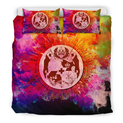 Polynesian Bedding Set Tonga Duvet Cover Set Bright Style