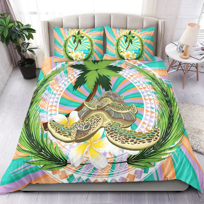 Polynesian Bedding Set - Turtle Mom