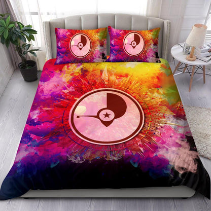 Polynesian Bedding Set Yap Duvet Cover Set Bright Style