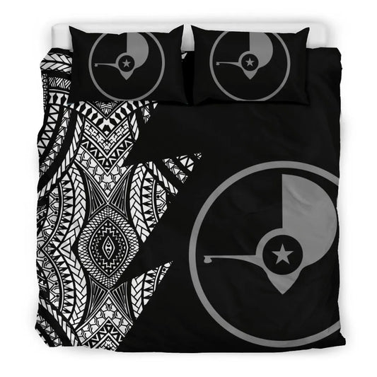 Polynesian Bedding Set - Yap Pattern Duvet Cover Set