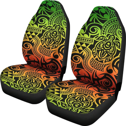 Polynesian Car Seat Cover - Polynesian Tattoo 52