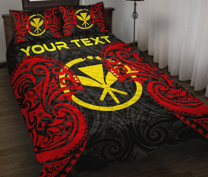 Polynesian Custom Personalised Hawaii Quilt Bed Set - Hawaiian Spirit