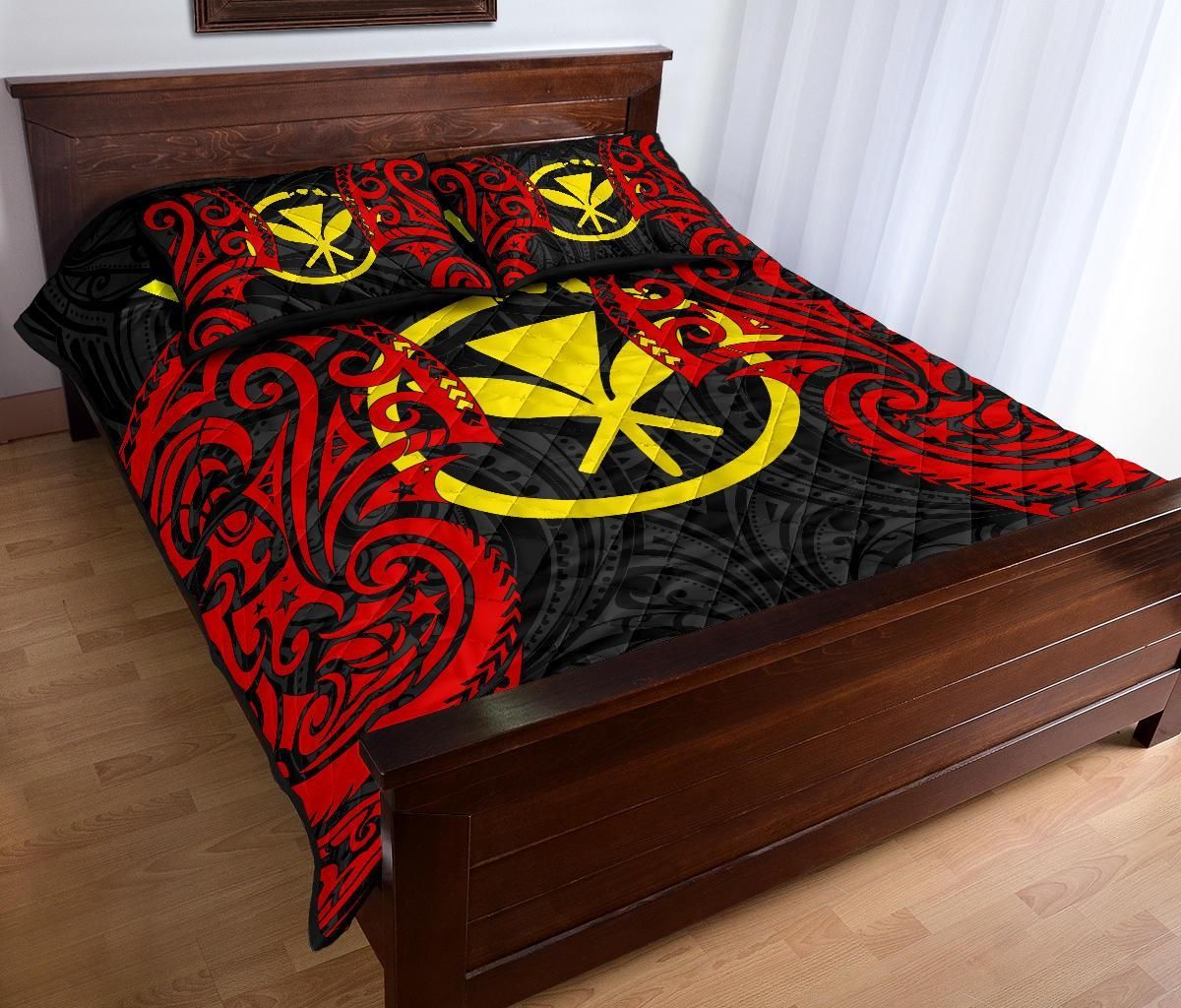 Polynesian Custom Personalised Hawaii Quilt Bed Set - Hawaiian Spirit