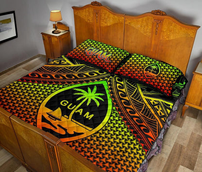 Polynesian Guam Quilt Bed Set - Reggae Vintage Polynesian Patterns