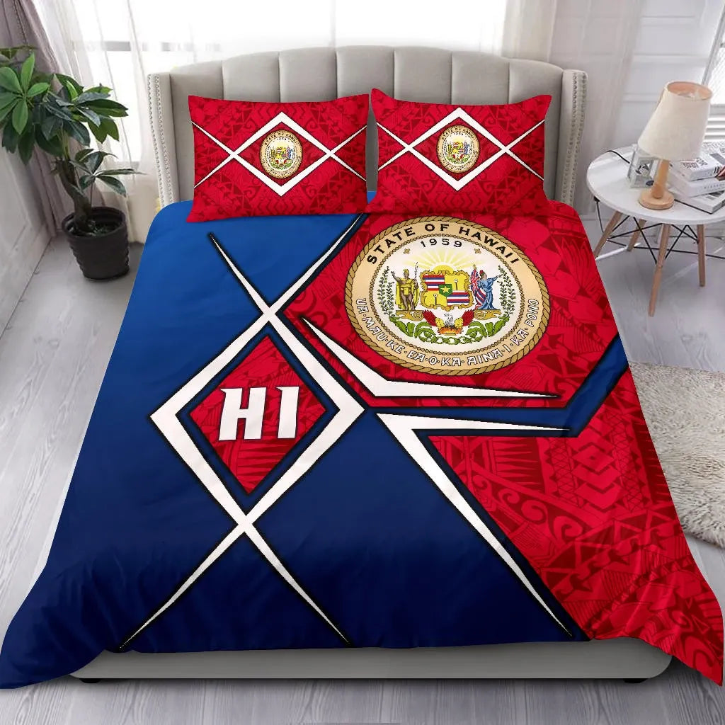 Polynesian Hawaii Bedding Set - Hawaii Seal