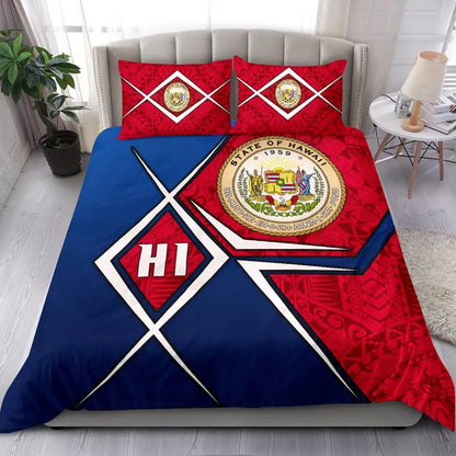 Polynesian Hawaii Bedding Set - Hawaii Seal