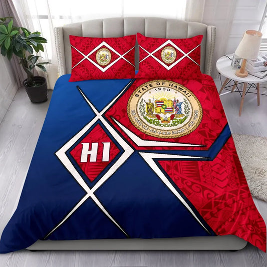 Polynesian Hawaii Bedding Set - Hawaii Seal