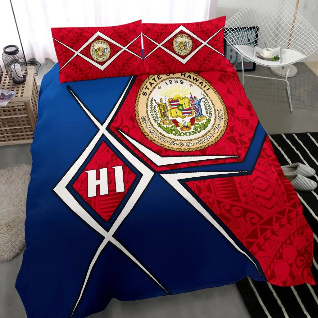 Polynesian Hawaii Bedding Set - Hawaii Seal