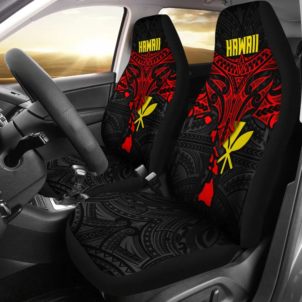 Polynesian Hawaii Car Seat Covers - Polynesian Whale Tail
