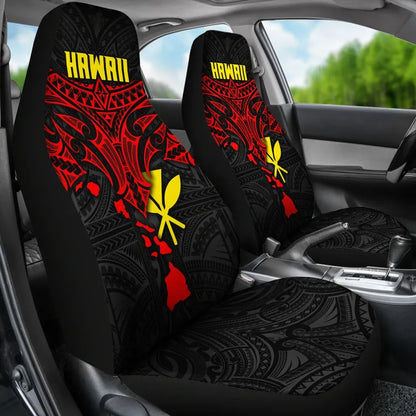 Polynesian Hawaii Car Seat Covers - Polynesian Whale Tail