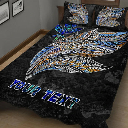 Polynesian Hawaii Custom Personalised Quilt Bed Set - Polynesian Wings