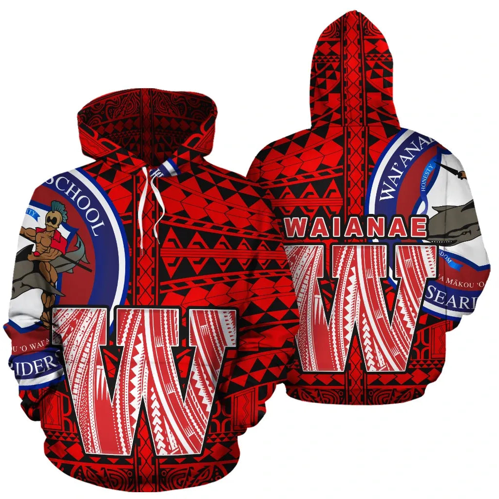 Polynesian Hawaii Hoodie Waianae