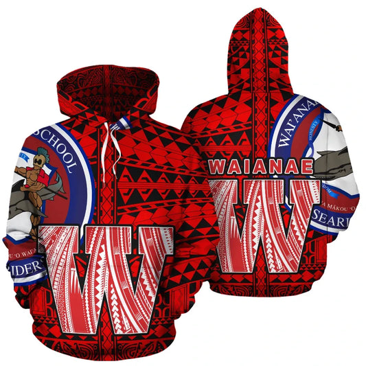 Polynesian Hawaii Hoodie Waianae