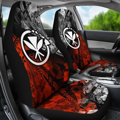 Polynesian Hawaii Kanaka Maoli Car Seat Covers - Vintage Polynesian Style