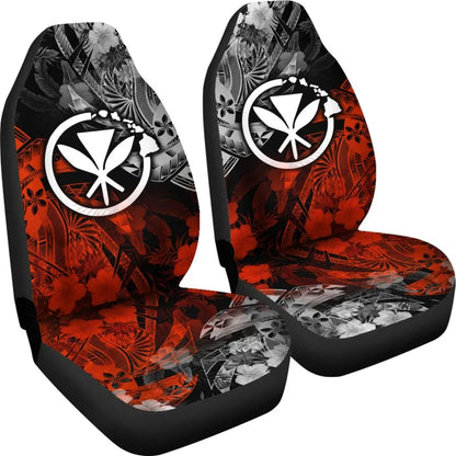 Polynesian Hawaii Kanaka Maoli Car Seat Covers - Vintage Polynesian Style