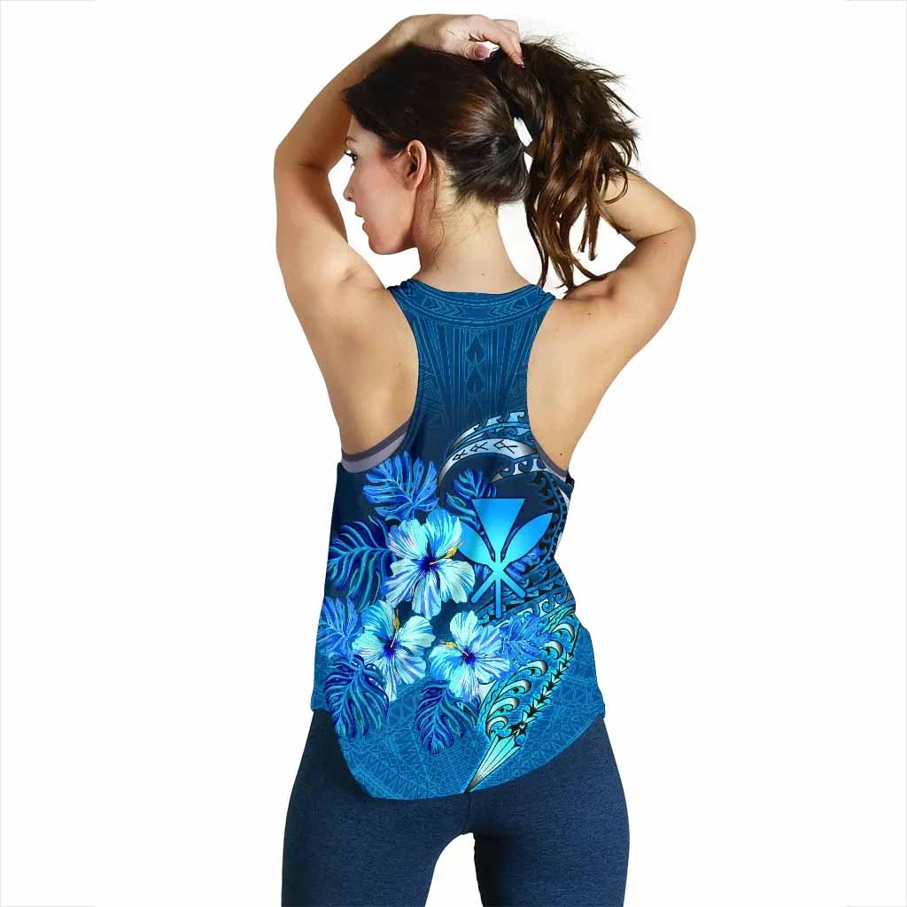 Polynesian Hawaii Racerback Tank - King Kamehameha Koa Spear