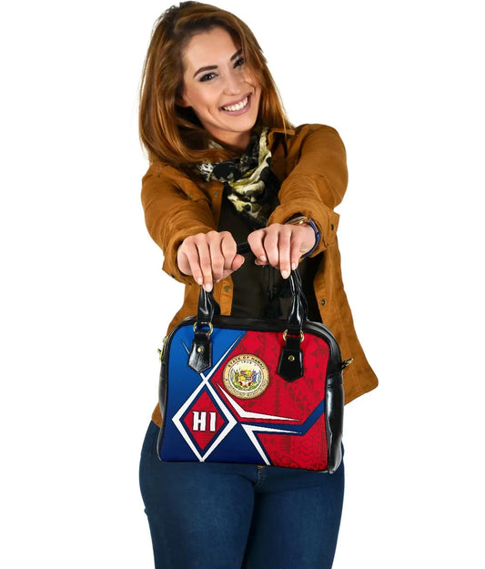 Polynesian Hawaii Shoulder Handbag - Hawaii Seal