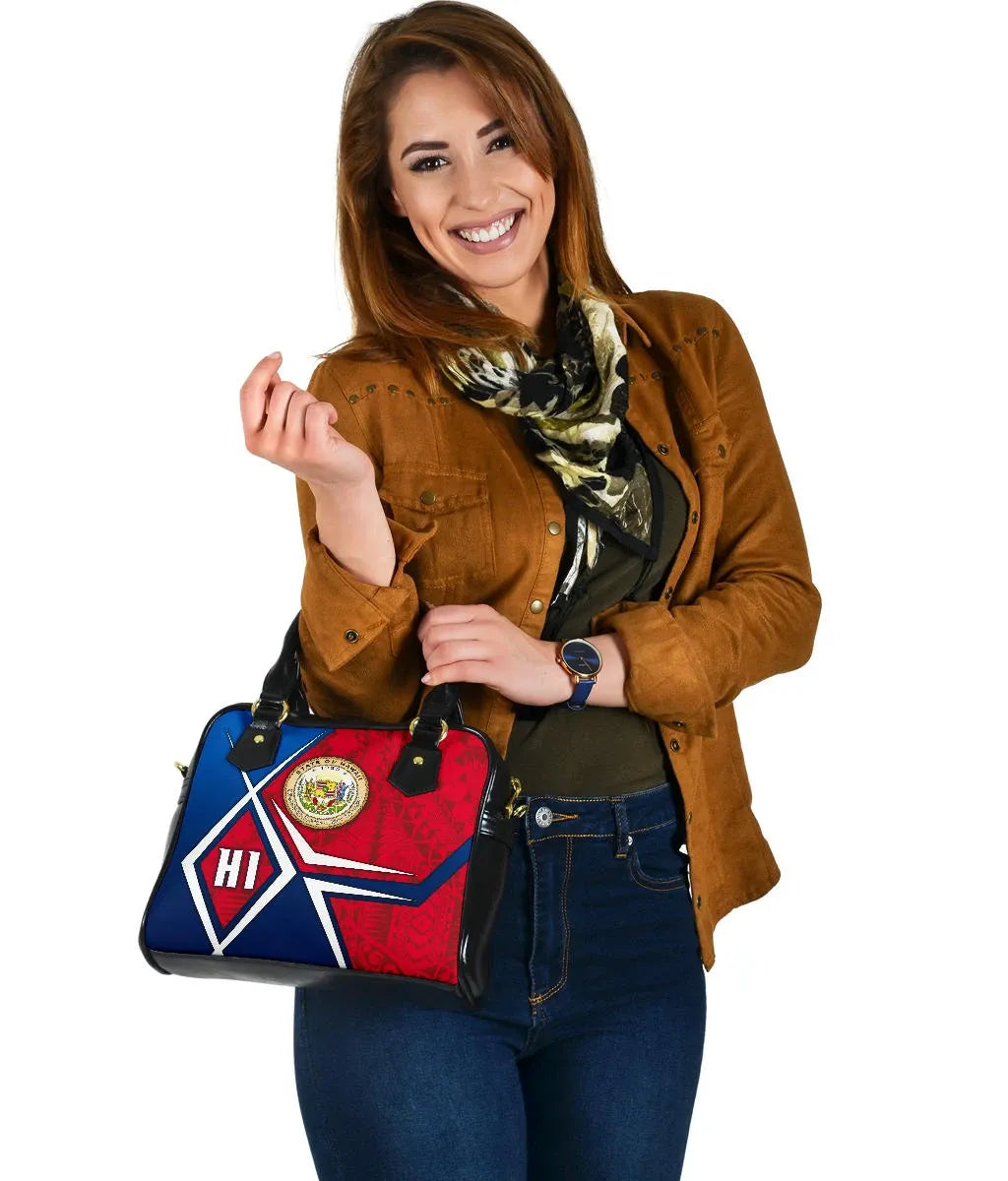 Polynesian Hawaii Shoulder Handbag - Hawaii Seal