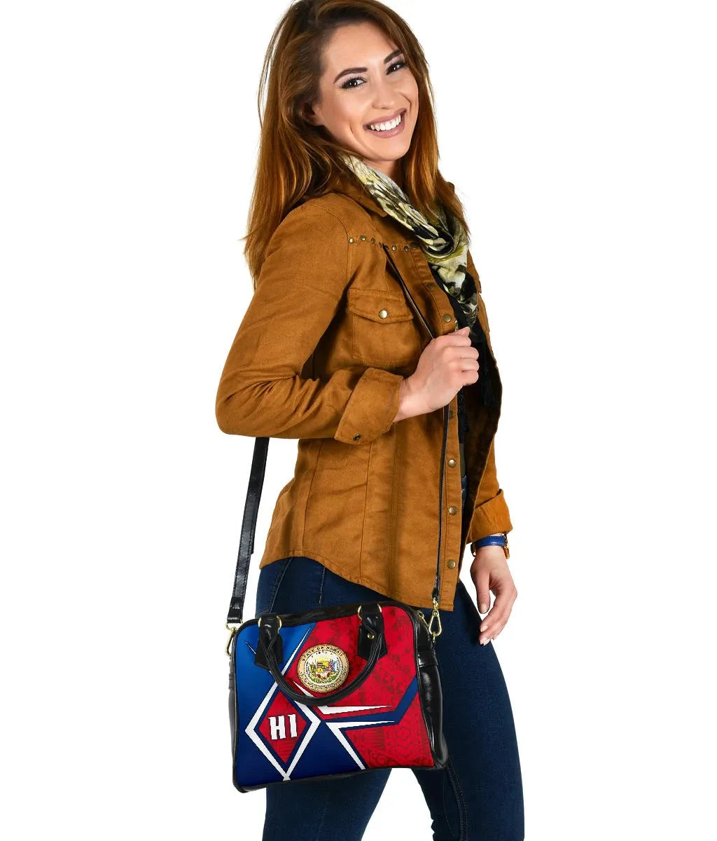 Polynesian Hawaii Shoulder Handbag - Hawaii Seal