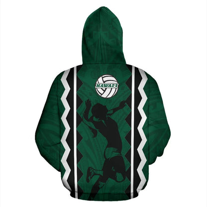 Polynesian Hawaii Women As Volleyball Team Supporter All Over Hoodie