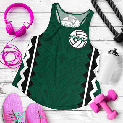 Polynesian Hawaii Women Volleyball Team Supporter - Women Racerback Tank