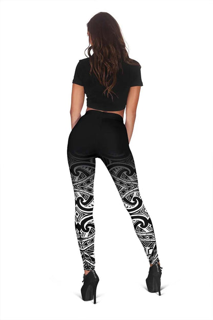 Polynesian Legging - Fog White Version