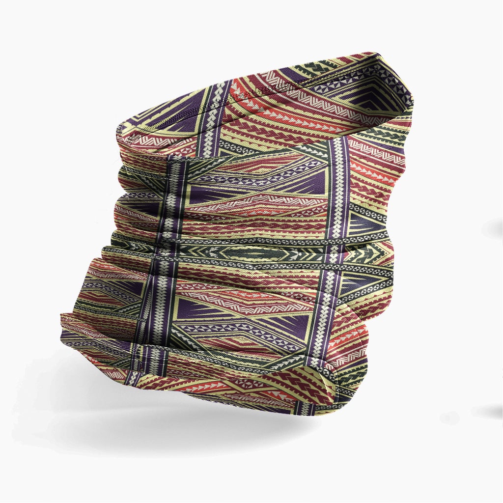 Polynesian Neck Gaiter - Polynesian Patterns 02